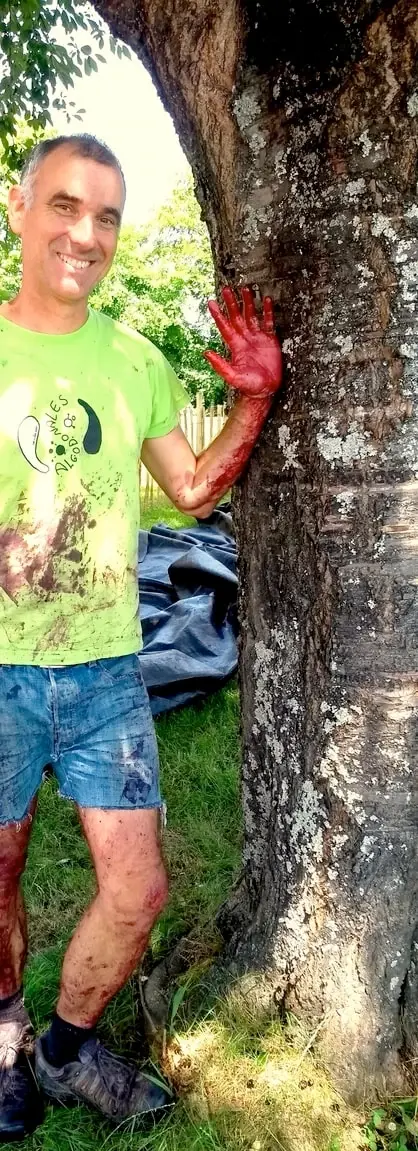 Michael nach der Ernte